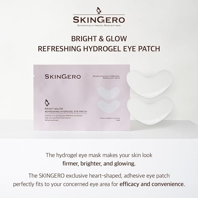 BRIGHT & GLOW REFRESHING HYDROGEL EYE PATCH - Image 3