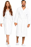 BIOLINEN 100% Cotton Terry Shawl Collar Bathrobe by BIOLINEN