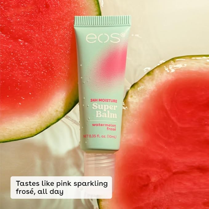 eos 24H Moisture Super Balm- Watermelon Frosé & Mango Melonade, Lip Mask - Image 2