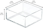 iDesign Clarity Plastic Drawer Organizer, Storage Container - Image 2