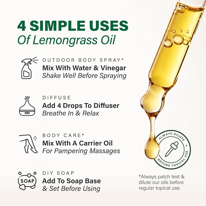 100% Pure Lemongrass Oil - Image 5