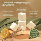 Bare Botanics Shower Steamers 6 XL Cubes w/ Tray - Image 2