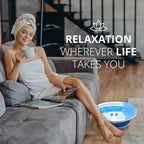 Pursonic Collapsible Wireless Footbath Spa Massager | Portable Acupressure - Image 6
