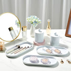 SheeChung Acrylic Vanity Tray Bathroom Storage Tray, 9.65 in x 4.5 in Catchall - Image 4