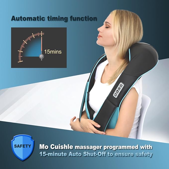 Mo Cuishle Shiatsu Back Shoulder and Neck Massager - Image 5