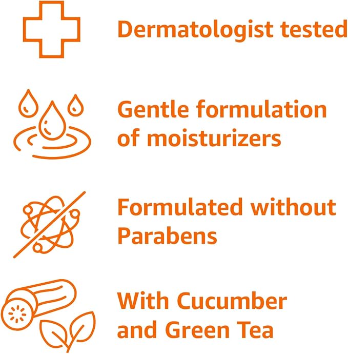 Amazon Basics Refreshing Nourishing Body Wash, Cucumber & Green Tea, - Image 3