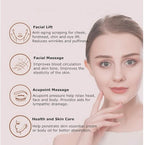 Rose Quartz Gua Sha Comb Massage Tool - Image 4