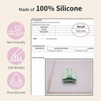 RHOS Shampoo Brush, Soft Silicone Scalp Scrubber, Scalp Massager - Image 2