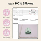 RHOS Shampoo Brush, Soft Silicone Scalp Scrubber, Scalp Massager - Image 2