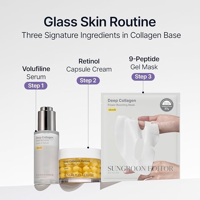 SUNGBOON EDITOR Deep Collagen Serum | 5% Volufiline + 58% Low Molecular - Image 8