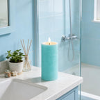 Ocean Breeze Scented Pillar Candle - Image 7