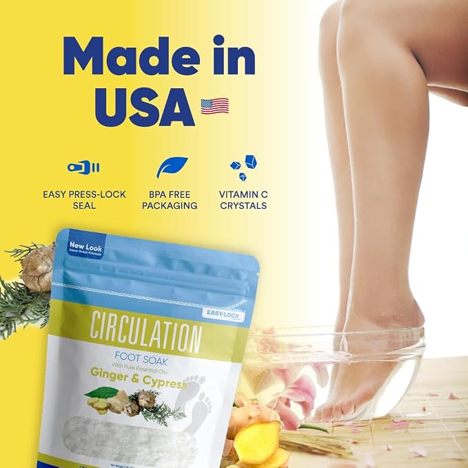 Circulation Foot Soak 32 Ounces Epsom Salt - Image 6