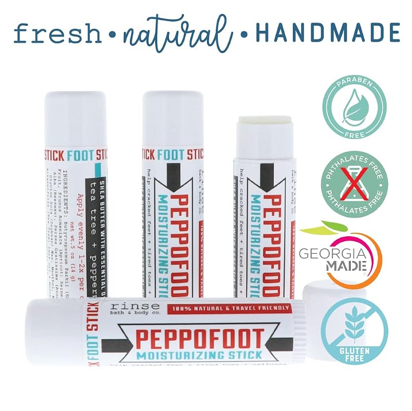 Rinse Bath & Body Peppofoot Heel Balm Stick - Image 2