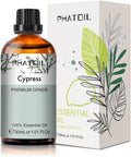 Cypress Essential Oil, 1.01Fl.Oz PHATOIL Pure Essential Oil Singles by PHATOIL