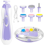 Qunlions life Baby Nail Trimmer Electric, 6 in 1 Rechargeable Baby Nail by Qunlionslife
