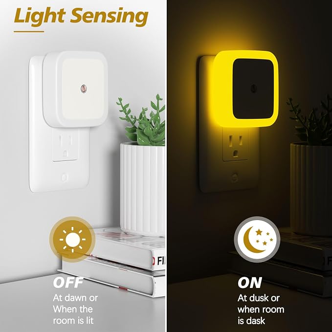 Sujeet Night Light, Night Lights Plug into Wall, Nightlight Plug in Night Light - Image 2
