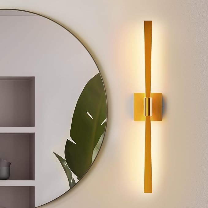 JACKYLED Modern Bathroom Light Fixtures Over Mirror 3 Color Temperatures 2-Head by JACKYLED