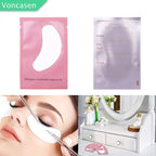 100 Pairs Set Gel pads for eyelash extensions, Comfy and Cool Under Eye Pads - Image 4