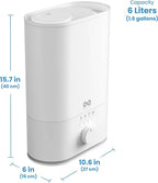 Everlasting Comfort 6L Top Fill Humidifier - Image 2