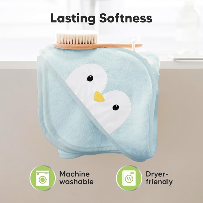 KeaBabies Hooded Baby Towel for Newborn - Image 6