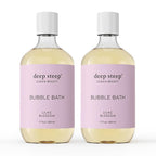 Deep Steep Bubble Bath, Lilac Blossom 17 oz – Hypoallergenic, Clinically Tested by DeepSteep
