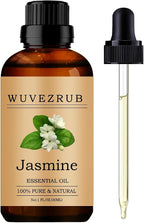 Jasmine Essential Oils, 30ML Pure and Natural Essential Oil by WUVEZRUB