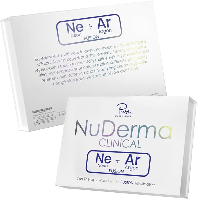 Pure Daily Care NuDerma Clinical Portable Skin Therapy Wand, Machine - Image 7