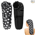 2 Pcs Large Shower Cap for Braids, Extra Long Shower Cap for Women Long Hair & by Unknown