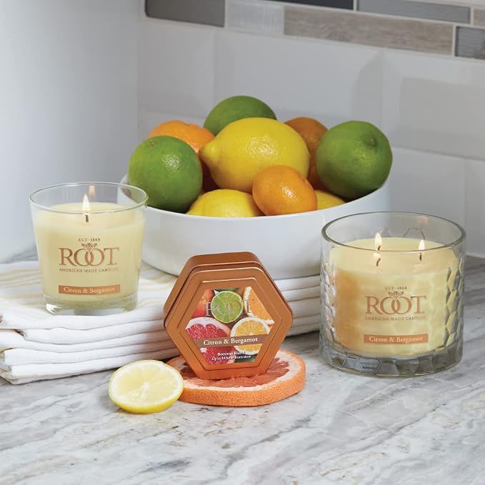 Root Candles Scented Candles Honeycomb Beeswax Blend Premium Handcrafted Candle - Image 7