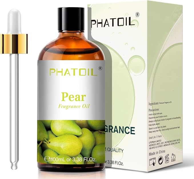 PHATOIL 3.38FL.OZ Pear Fragrance Oils - Image 2