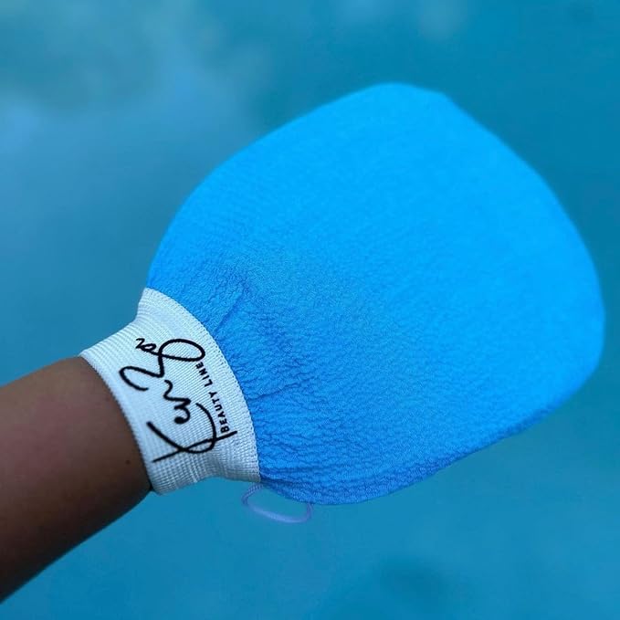 Deep Exfoliating Gloves for Shower Naturally Exfoliate Away Dead Skin, - Image 4