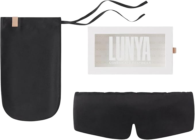 Lunya Washable Silk Sleeping Mask by Lunya