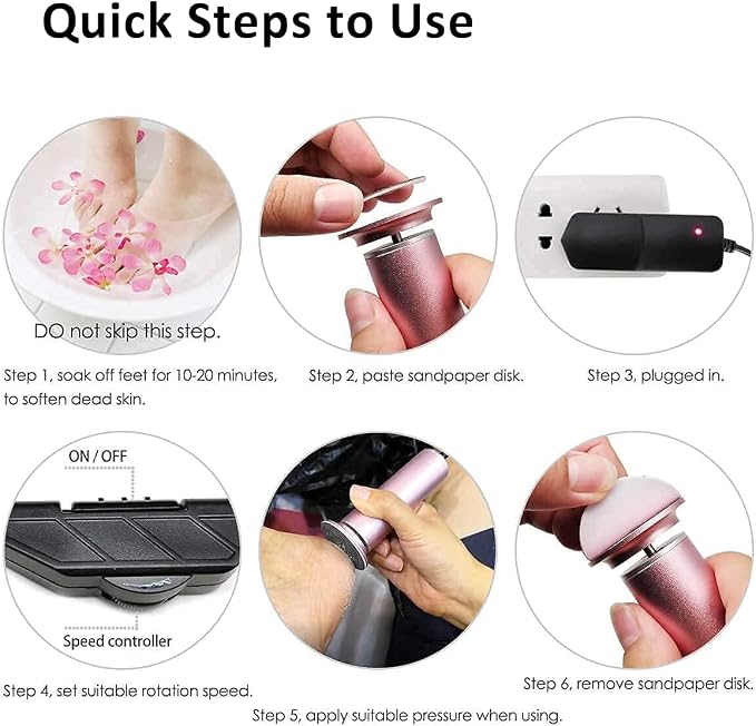 Electric Foot File Callus Remover - Image 7