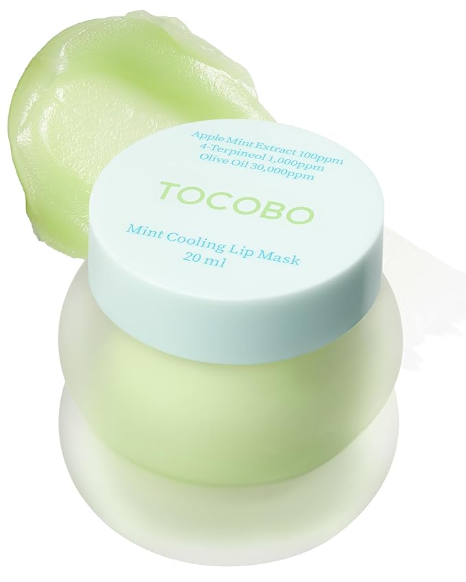 TOCOBO Mint Cooling Lip Mask – Cooling Relief Lip Sleeping Mask by TOCOBO