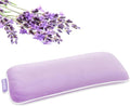 Lavender Weighted Eye Pillow for Yoga, Microwavable Moist Heat Eye Compress Mask by Comfheat