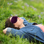 2 PCS Purple Silk Sleep Mask - Image 6