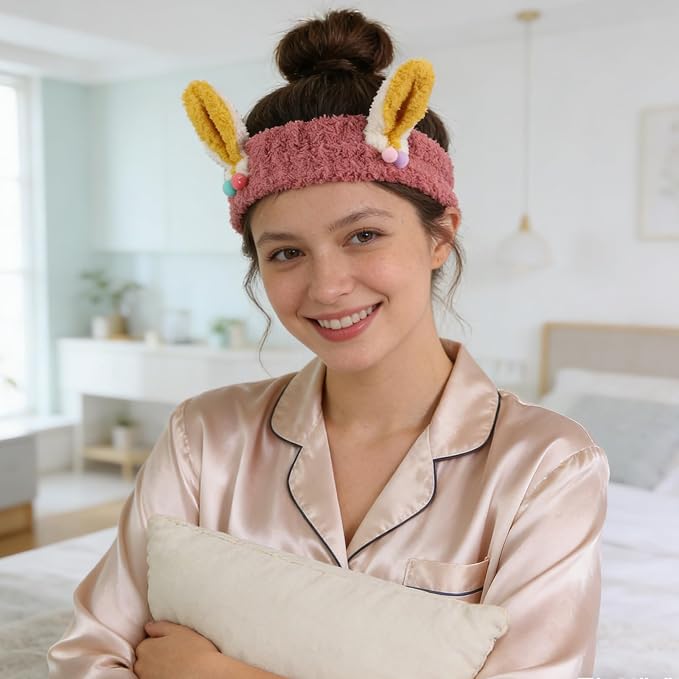 PERFECTSIGHT Kawaii Headband for Spa, Washing Face, Party - Image 5