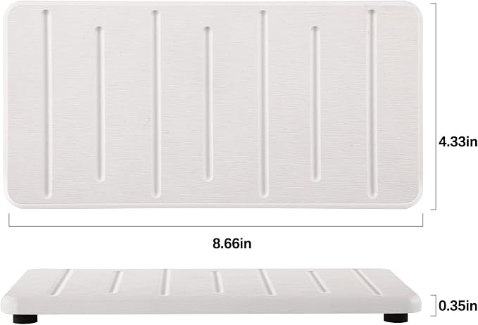 2PCS Water Absorbing Stone Tray - Image 4