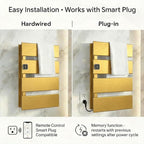 Electric Towel Warmer, Heated Towel Rack - Image 6