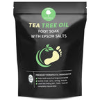 Tea Tree Oil Foot Soak with Epsom Salt by CLOSEWAVE