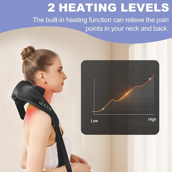 DS SAVORING Cordless Neck and Shoulder Massager - Image 4