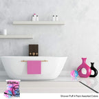 Loofah Sponge Bath Sponge for Women Men 4 Pack - Image 8