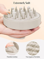 HEETA Hair Scalp Massager Brush, Updated Hair Shampoo Brush, Wet & Dry Scalp - Image 2