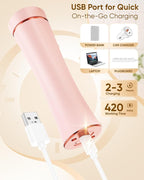 Electric Foot Callus Remover, 3-Speed Rechargeable Cordless Electronic Foot File - Image 4