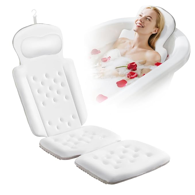 Full Body Bath Pillow, Luxury Bath Cushion by sxiiro