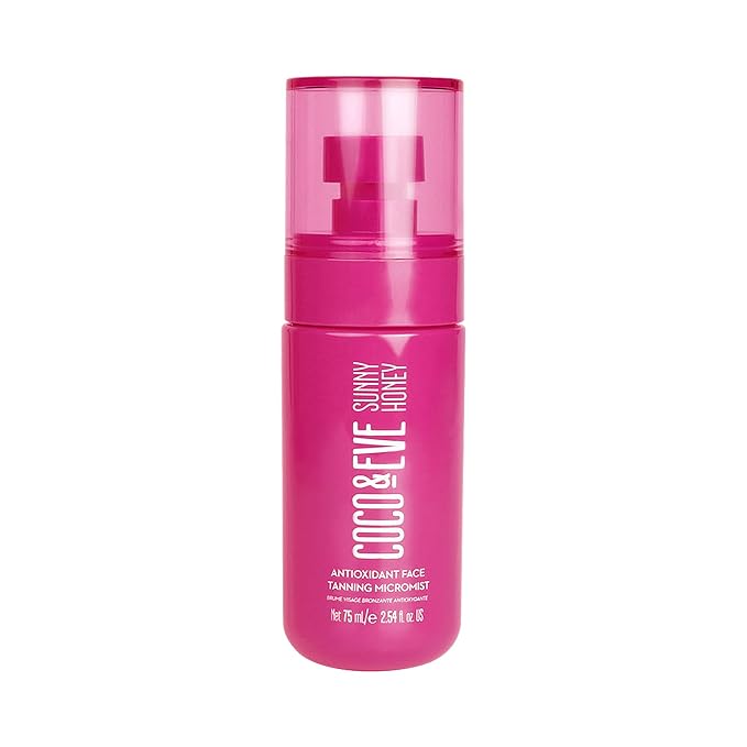 Coco & Eve Face Tanning Micromist – Sunless Facial Self Tanner Ultra Fine Mist by CocoEve