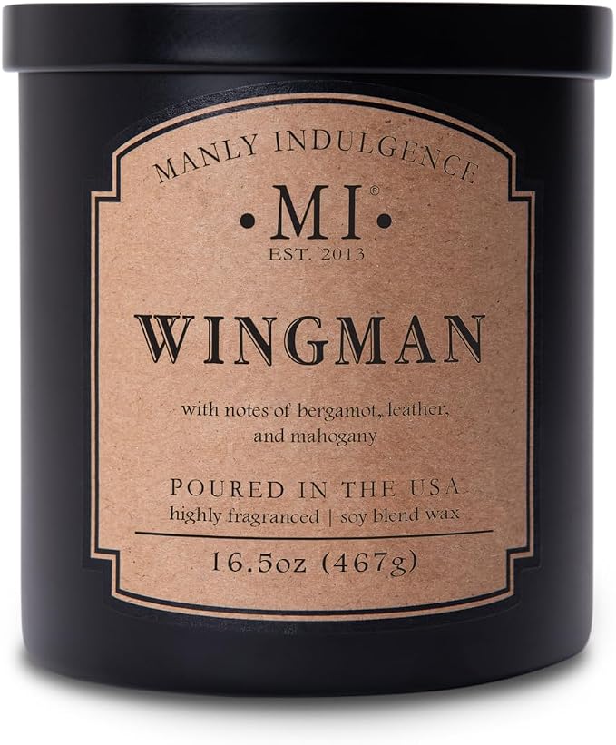 Manly Indulgence Wingman Scented Candles by ManlyIndulgence