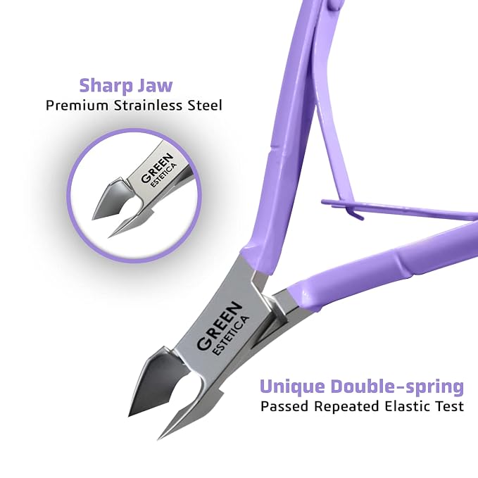 Professional Cuticle Trimmer Nail Cuticle Cutter Stainless Steel Cuticle Nippers - Image 3