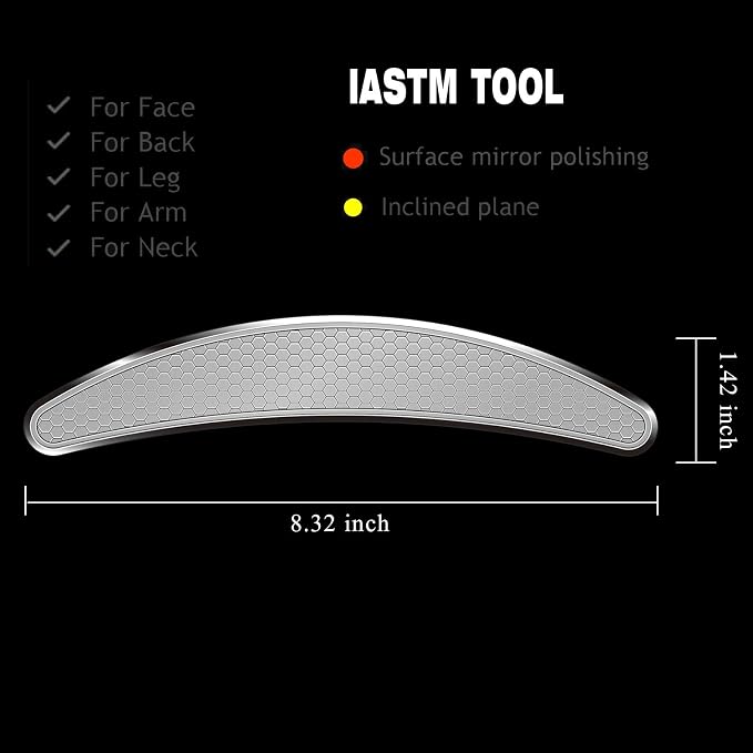BYYDDIY 3 in 1 Stainless Steel Muscle Scraper Tools Set, Scraping Massage Tools - Image 3