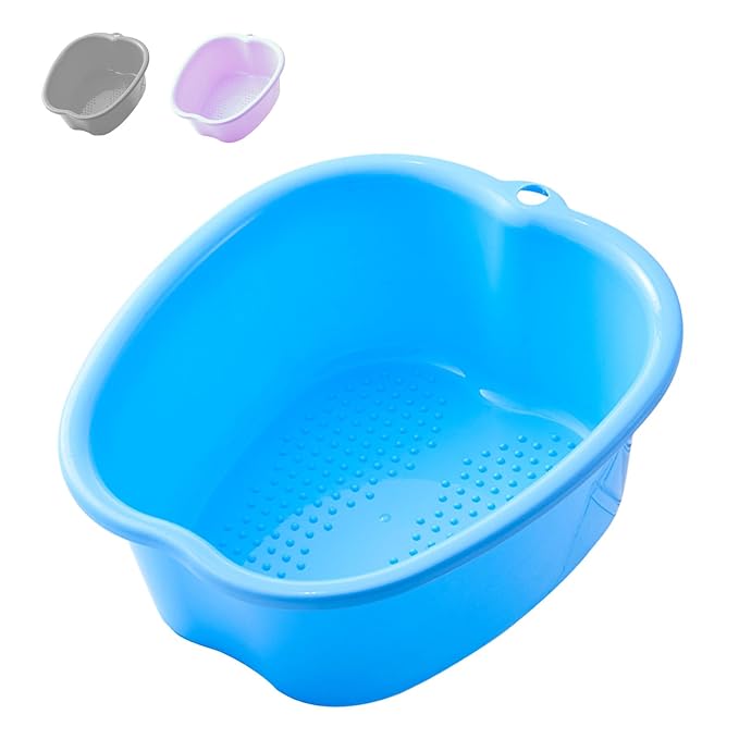 AXLOFO® Foot Soaking Tub Large Size Foot Basin, Feet Soaking Tub by AXLOFO